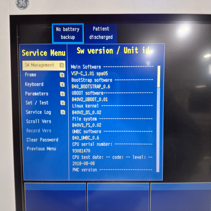 GE Healthcare B40 Patient Monitor