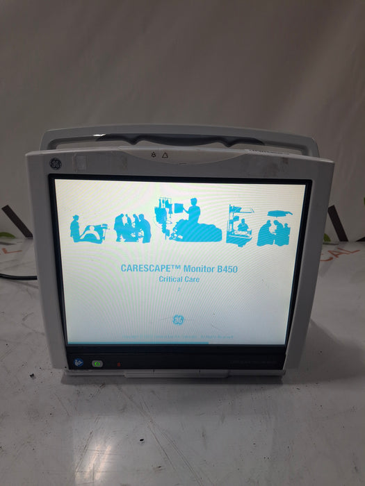 GE Healthcare Carescape B450 Critical Care Patient Monitor