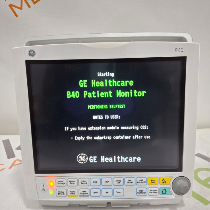 GE Healthcare B40 Patient Monitor
