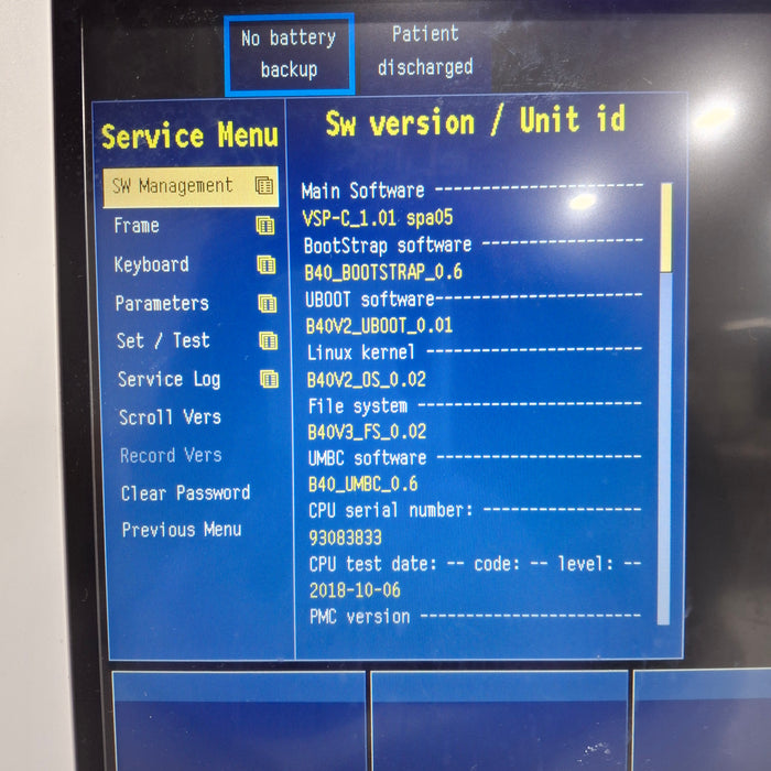 GE Healthcare B40 Patient Monitor