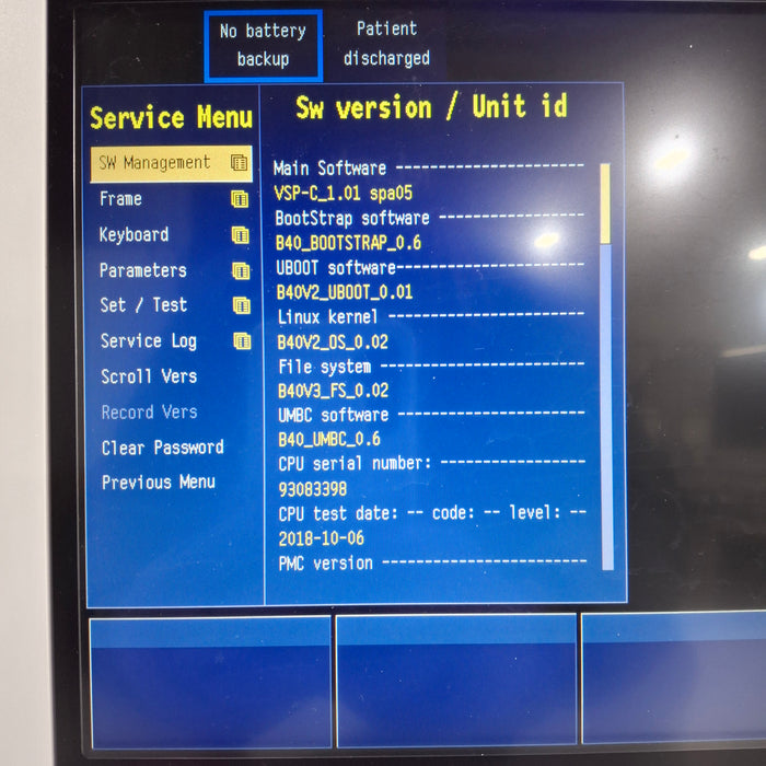 GE Healthcare B40 Patient Monitor