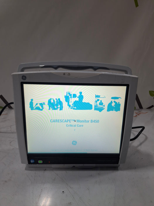 GE Healthcare Carescape B450 Critical Care Patient Monitor