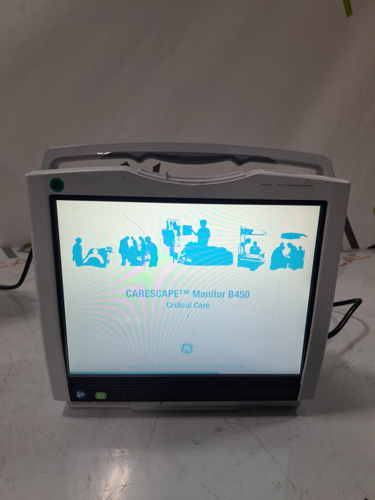 GE Healthcare Carescape B450 Critical Care Patient Monitor