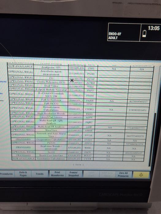 GE Healthcare Carescape B450 Critical Care Patient Monitor