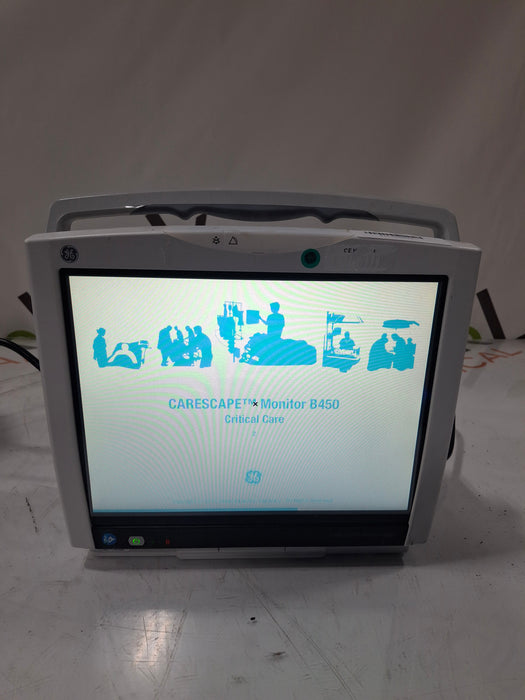GE Healthcare Carescape B450 Critical Care Patient Monitor