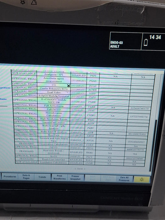 GE Healthcare Carescape B450 Critical Care Patient Monitor