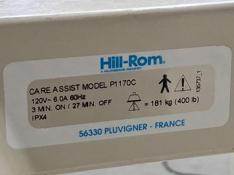 Hill-Rom P1170C Care Assist Bed