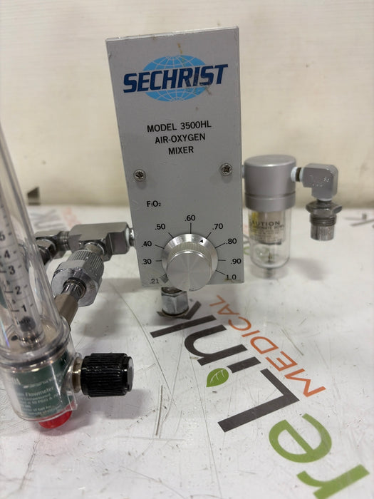 Sechrist 3500HL Air-Oxygen Mixer