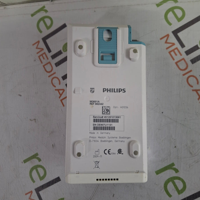 Philips M3001A-A01C06 Fast SpO2, NIBP, ECG, Temp, IBP MMS Module