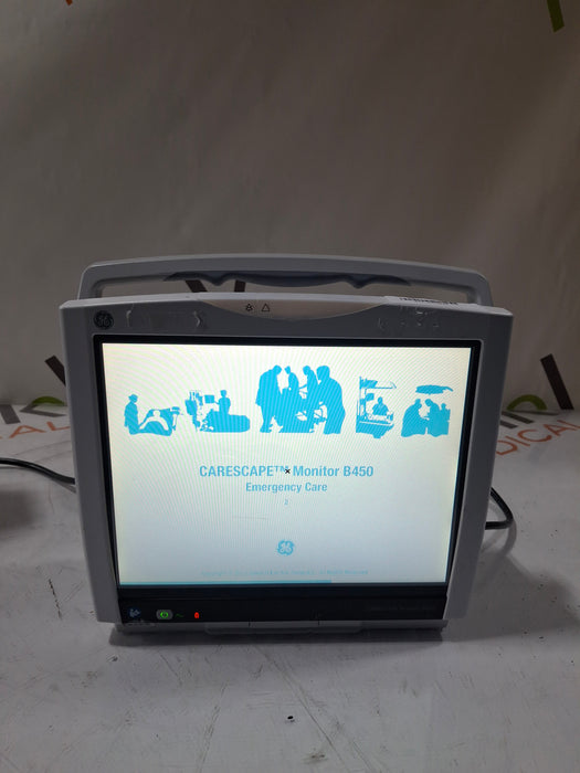 GE Healthcare Carescape B450 Emergency Care Patient Monitor