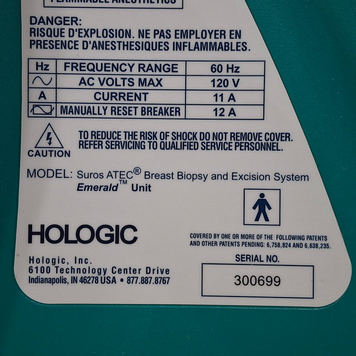 Hologic, Inc. ATEC Emerald Breast Biopsy System