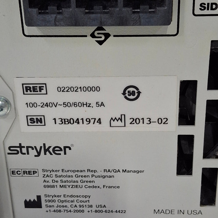 Stryker L9000 Light Source