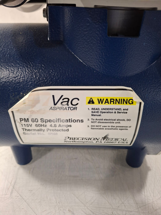 Precision Medical Devices, Inc. EasyVac PM60 Suction Machine
