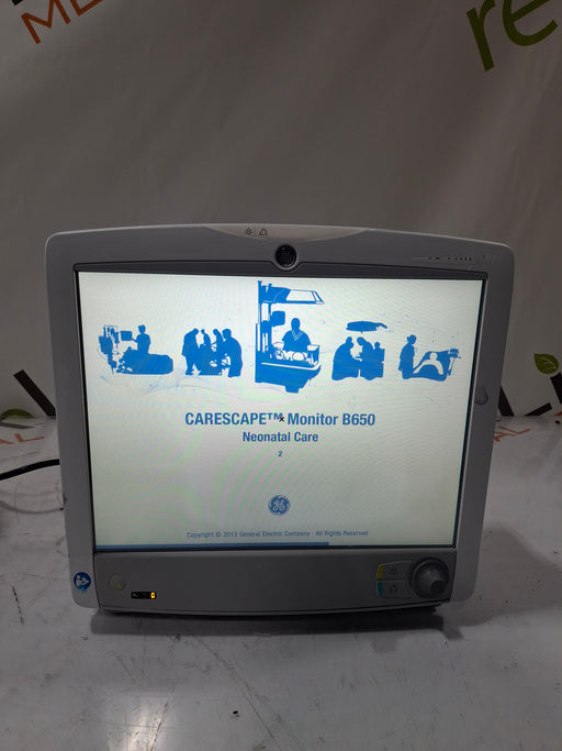 GE Healthcare GE Healthcare Carescape B650 Neonatal Care Patient Monitor Patient Monitors reLink Online