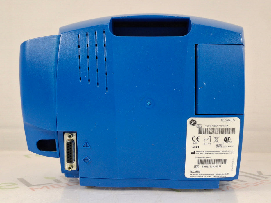 GE Healthcare Dinamap V100 - NIBP, SpO2, Temp Vital Signs Monitor