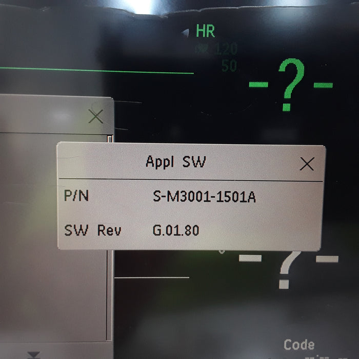 Philips M3001A-A01C06 Fast SpO2, NIBP, ECG, Temp, IBP MMS Module