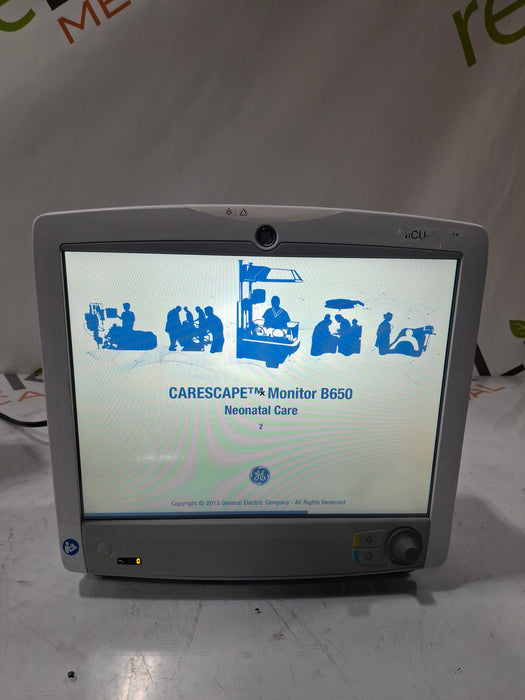 GE Healthcare GE Healthcare Carescape B650 Neonatal Care Patient Monitor Patient Monitors reLink Online