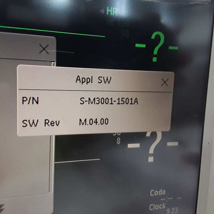 Philips M3001A-A01C06 Fast SpO2, NIBP, ECG, Temp, IBP MMS Module