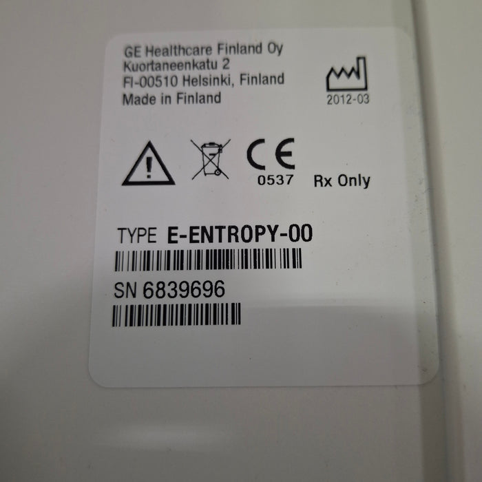 GE Healthcare E-ENTROPY Module