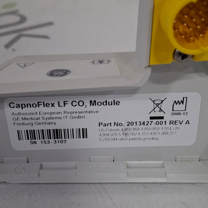 GE Healthcare Capnoflex LF CO2 Module