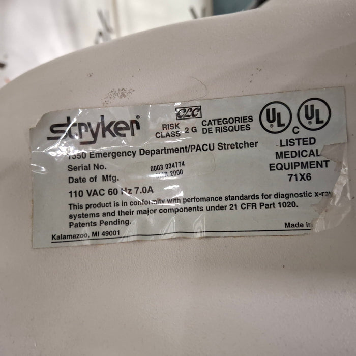 Stryker 1550 Stretcher