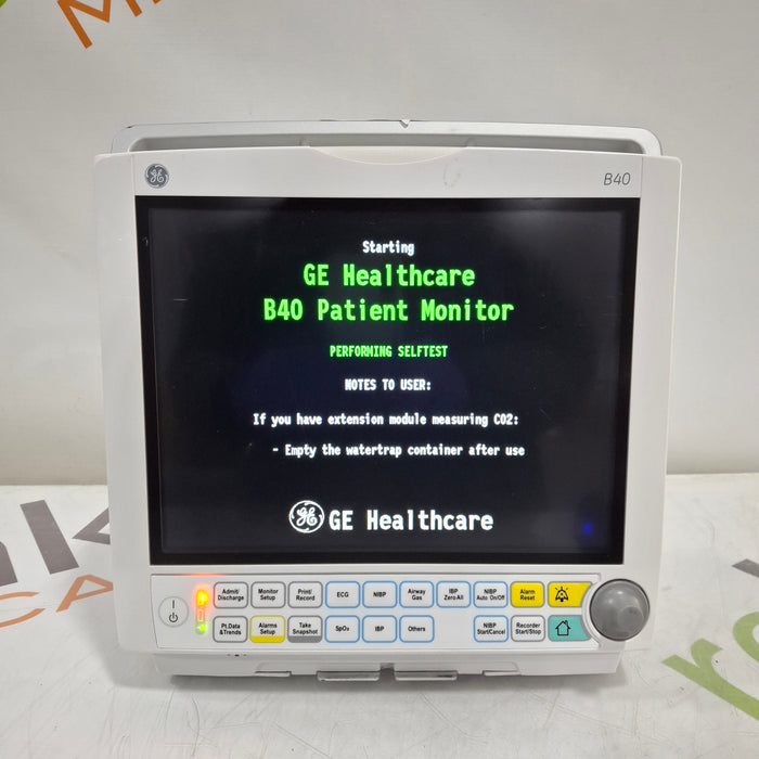 GE Healthcare B40 Patient Monitor
