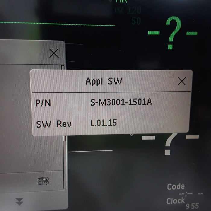 Philips M3001A-A01C06 Fast SpO2, NIBP, ECG, Temp, IBP MMS Module