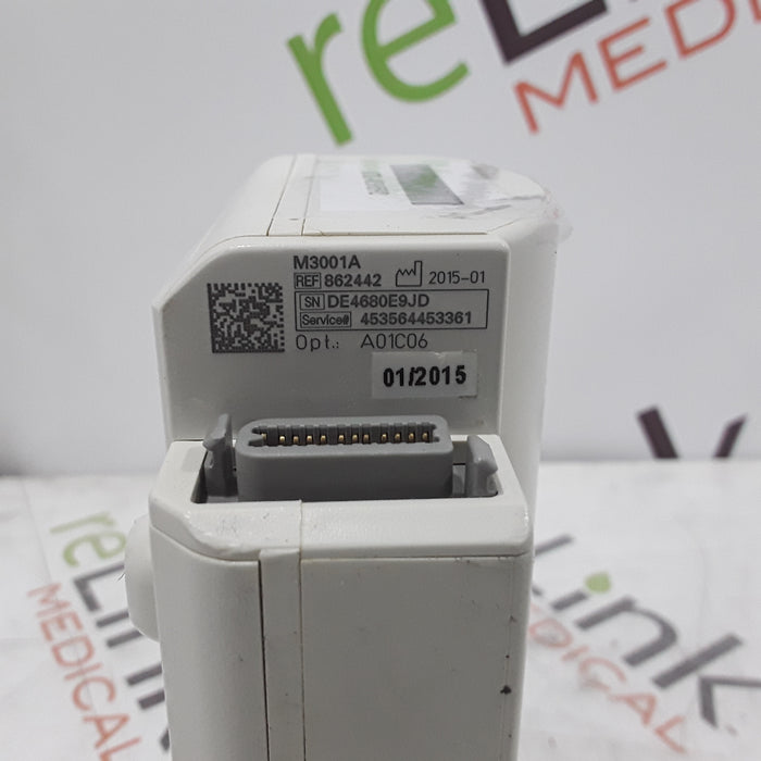 Philips M3001A-A01C06 Fast SpO2, NIBP, ECG, Temp, IBP MMS Module