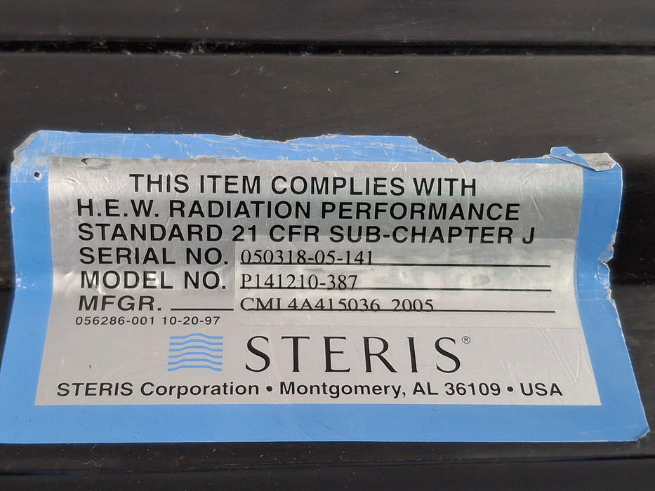 Steris OR P141210 Surgical Table Armboard