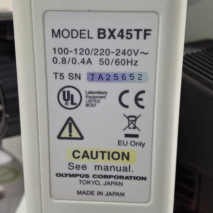 Olympus BX45TF Lab Microscope