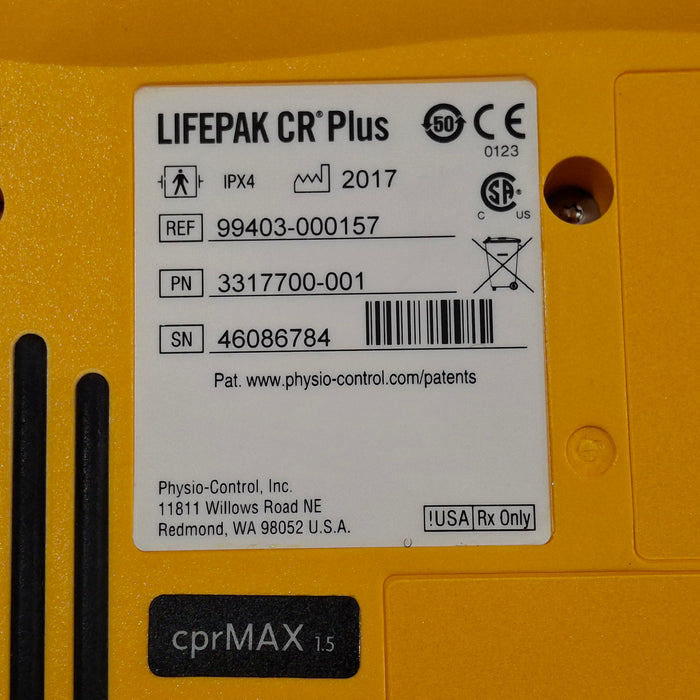 Medtronic LifePak CR Plus Defibrillator