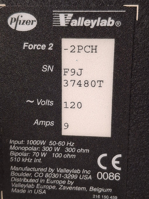 Valleylab Force 2 Electrosurgical Unit