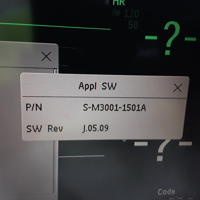 Philips M3001A-A01C06 Fast SpO2, NIBP, ECG, Temp, IBP MMS Module