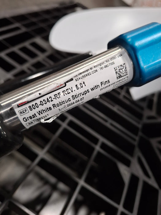 SchureMed Great White Platinum Stirrups