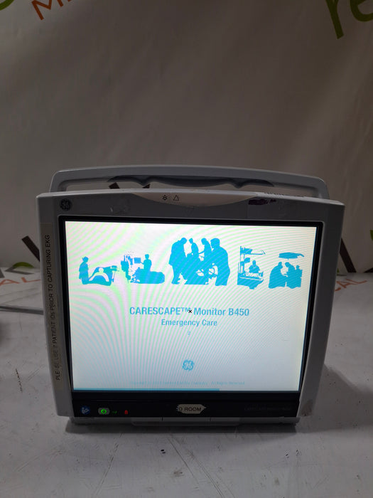 GE Healthcare Carescape B450 Emergency Care Patient Monitor