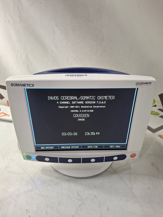Somanetics Invos 5100C Cerebral Oximeter Monitor