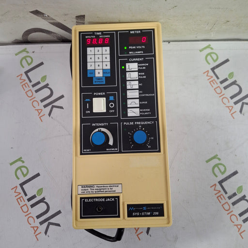 Mettler Electronics Mettler Electronics Sys*stim 206 Muscle Stimulator Fitness and Rehab Equipment reLink Online
