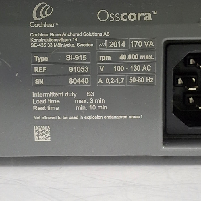 Cochlear Osscora Surgical Console