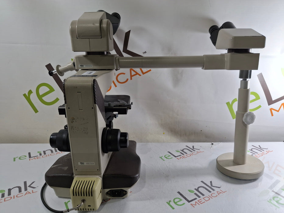 Nikon Labophot 2 Binocular Dual Head Teaching Microscope