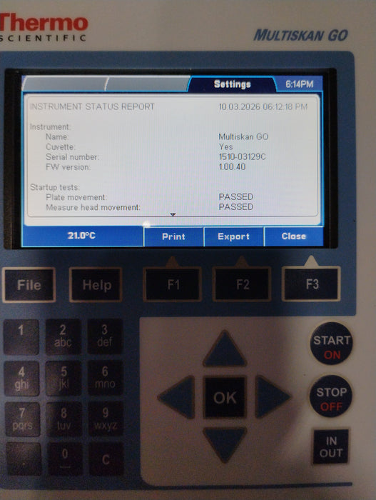 Thermo Scientific Multiskan GO Spectrophotometer