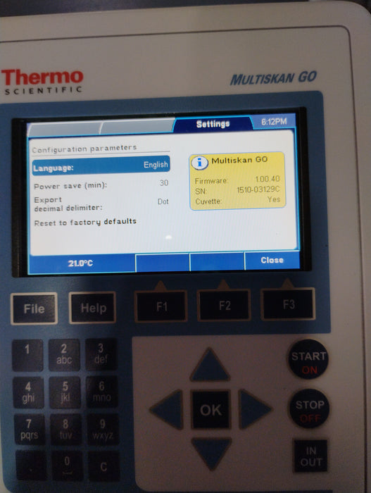 Thermo Scientific Multiskan GO Spectrophotometer