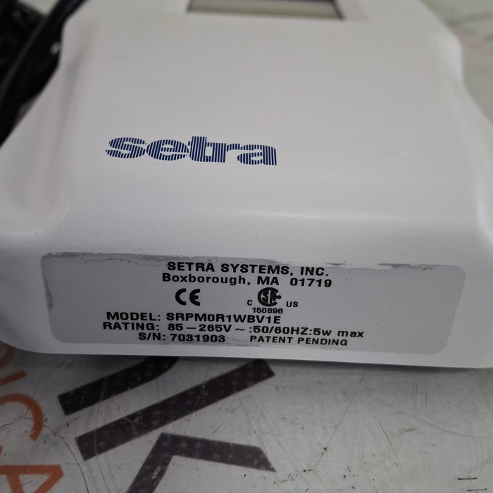 Setra Systems, Inc. SRPM Secure-Sense Room Pressure Monitor