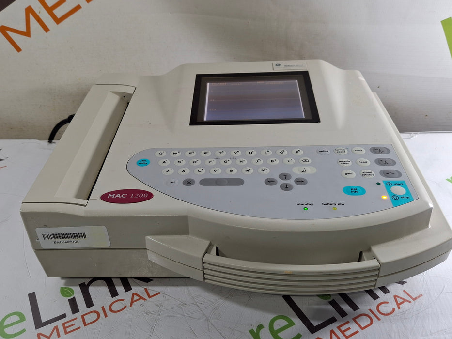 GE Healthcare MAC 1200 ECG