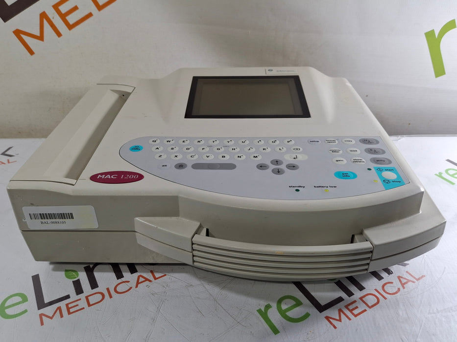 GE Healthcare MAC 1200 ECG