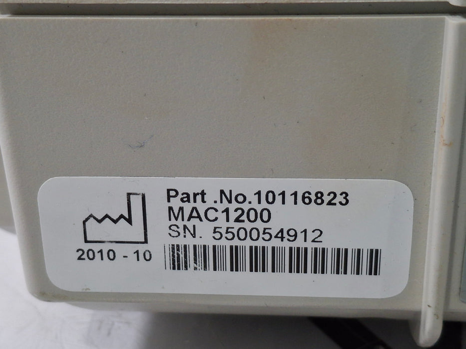 GE Healthcare MAC 1200 ECG