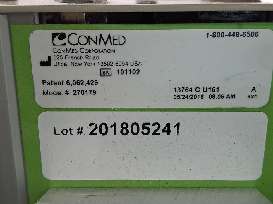 ConMed 270179 COMPRESSOR UNIT
