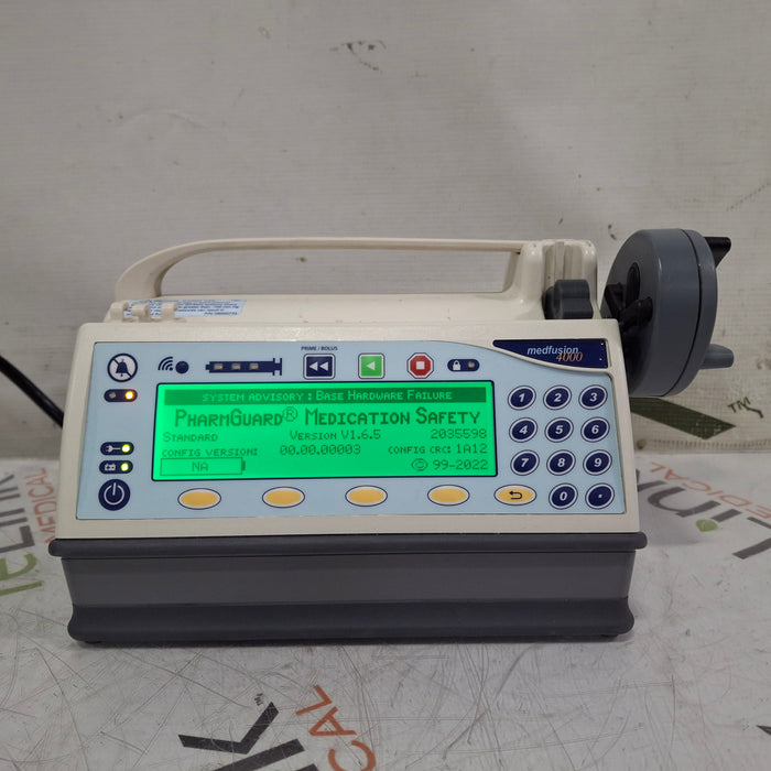 Smiths Medical Medfusion 4000 Syringe Infusion Pump