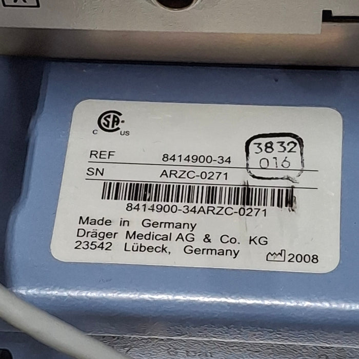 Draeger Medical Evita XL Ventilator