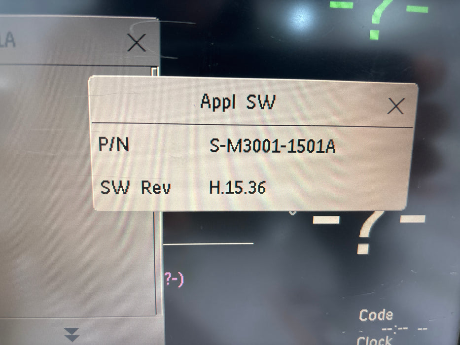 Philips M3001A-A01C06 Fast SpO2, NIBP, ECG, Temp, IBP MMS Module