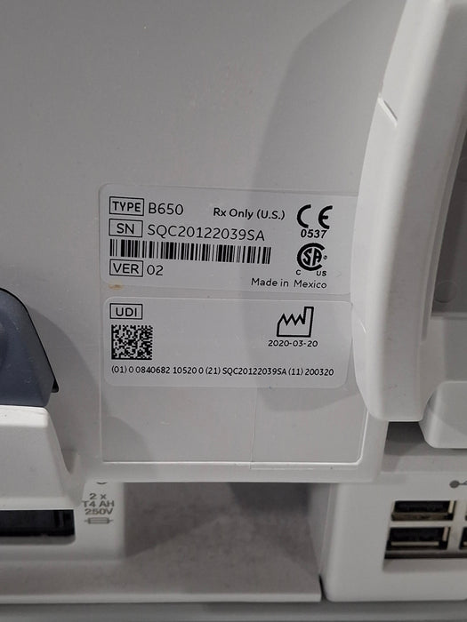 GE Healthcare GE Healthcare Carescape B650 Critical Care Patient Monitor Patient Monitors reLink Online